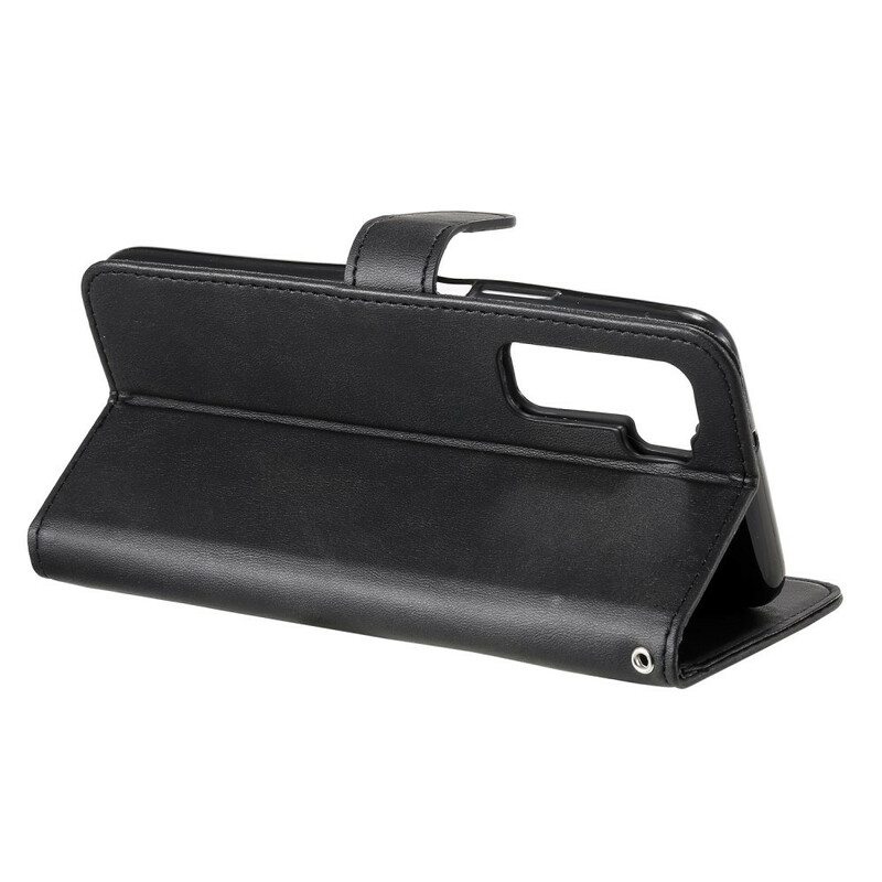 Flip Case Huawei P40 Lite 5G Vintage Kolikkokukkaro