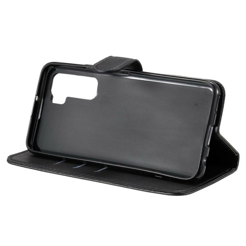 Flip Case Huawei P40 Lite 5G Vintage Kolikkokukkaro
