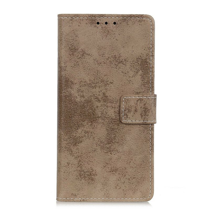 Kotelot Huawei Nova 9 Vintage Nahkaefekti
