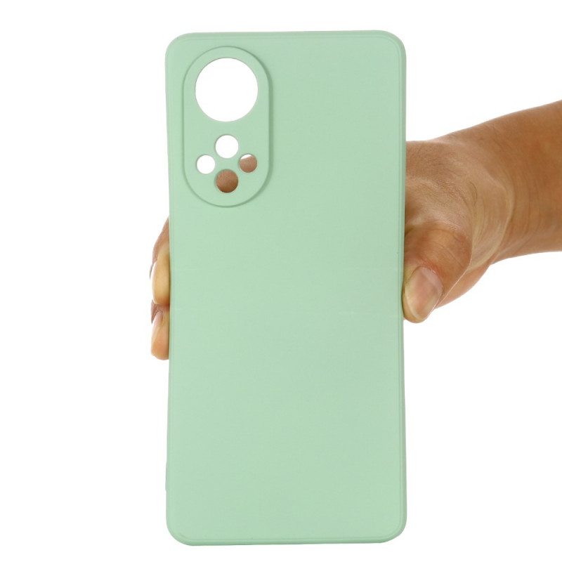 Kuori Huawei Nova 9 Nestemäinen Silikoni Kaulanauhalla
