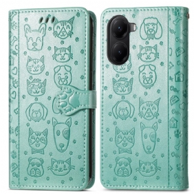 Kotelot Poco X7 Pro 5g Animoidut Eläimet Suojakuori