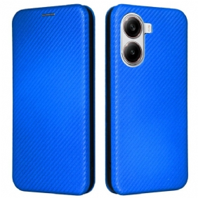 Nahkakotelo Poco X7 Pro 5g Hiilikuitu