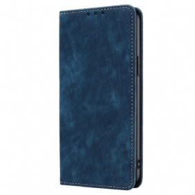 Nahkakotelo Poco X7 Pro 5g Vintage Rfid-lompakko