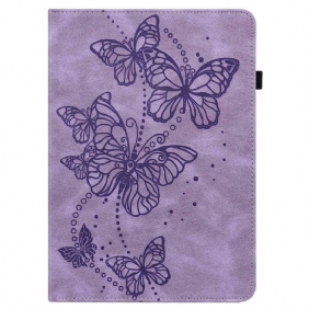 Kotelot iPad (2025) Tyylitellyt Perhoset