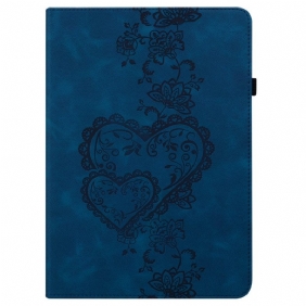 Kuoret iPad (2025) Puhelinkuoret Sydämet Ja Kynäteline