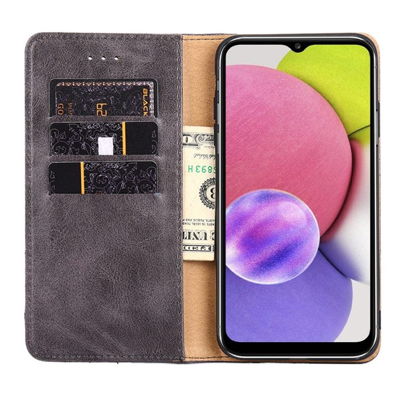 Puhelinkuoret Samsung Galaxy A13 5G / A04s Kotelot Flip Tyylikäs Nahkaniitti