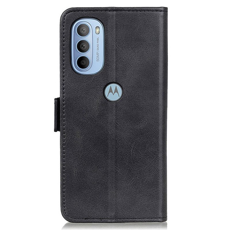 Kotelot Moto G41 / G31 Kaksoisläppä