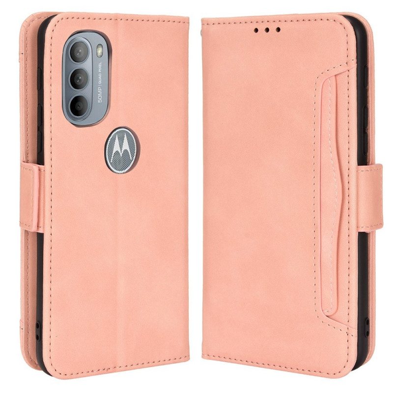 Kotelot Moto G41 / G31 Multi-card Premier Class