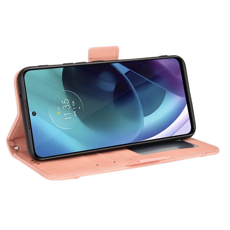 Kotelot Moto G41 / G31 Multi-card Premier Class