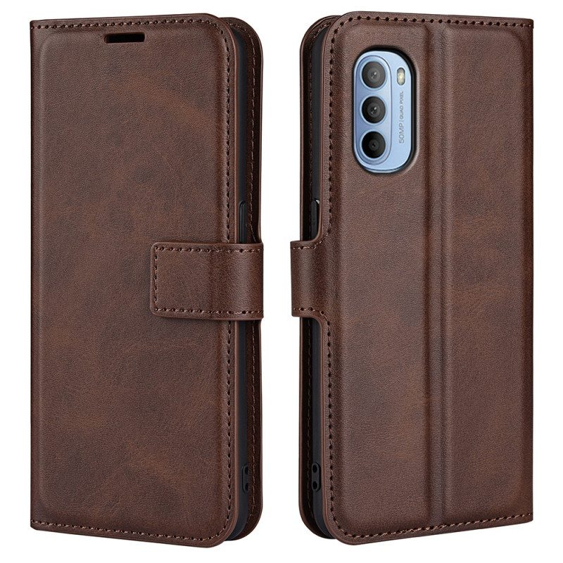 Kotelot Moto G41 / G31 Ohut Extreme Leather -efekti