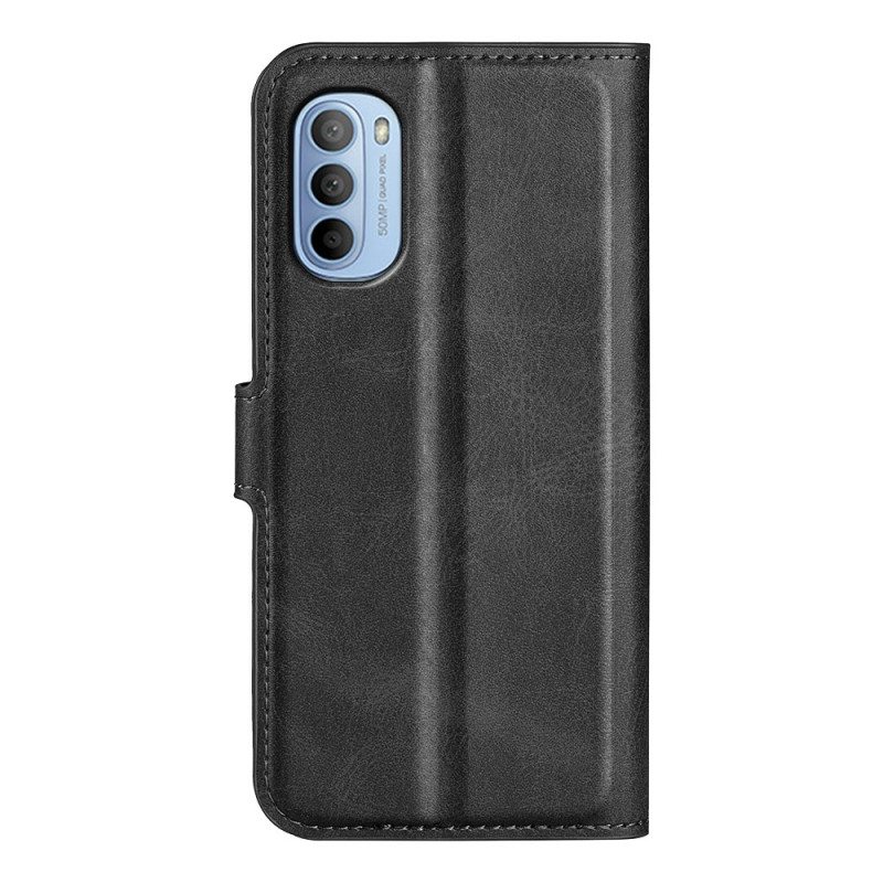 Kotelot Moto G41 / G31 Ohut Extreme Leather -efekti