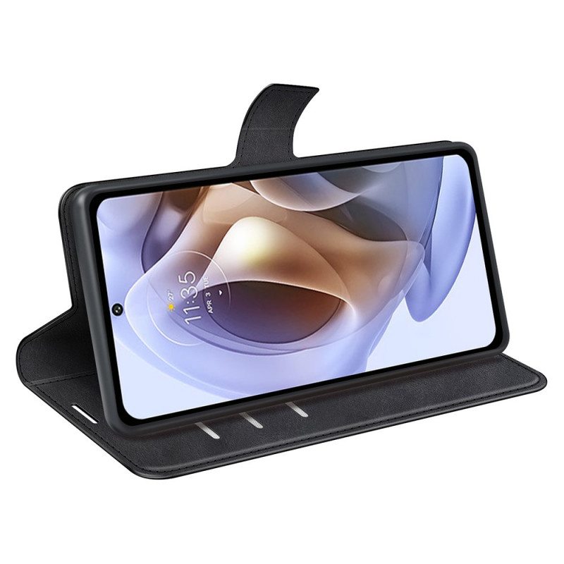 Kotelot Moto G41 / G31 Ohut Extreme Leather -efekti