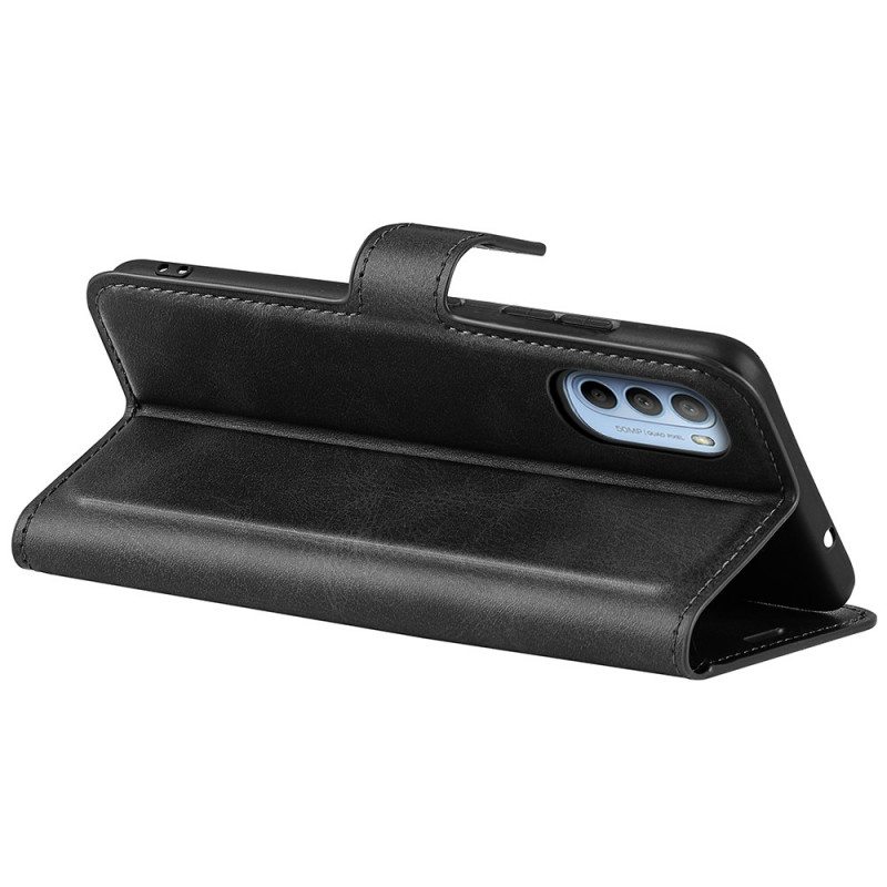 Kotelot Moto G41 / G31 Ohut Extreme Leather -efekti