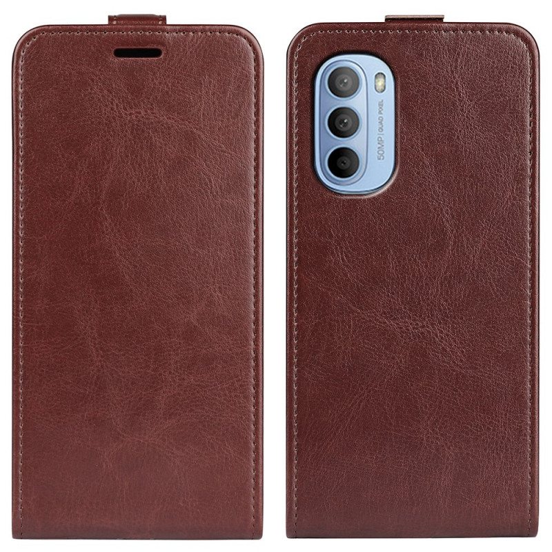 Nahkakotelo Moto G41 / G31 Kotelot Flip Taitettava Retro