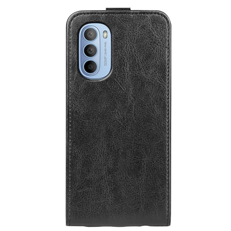 Nahkakotelo Moto G41 / G31 Kotelot Flip Taitettava Retro