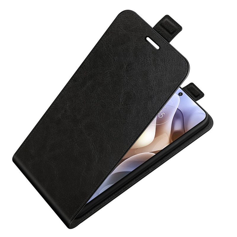 Nahkakotelo Moto G41 / G31 Kotelot Flip Taitettava Retro