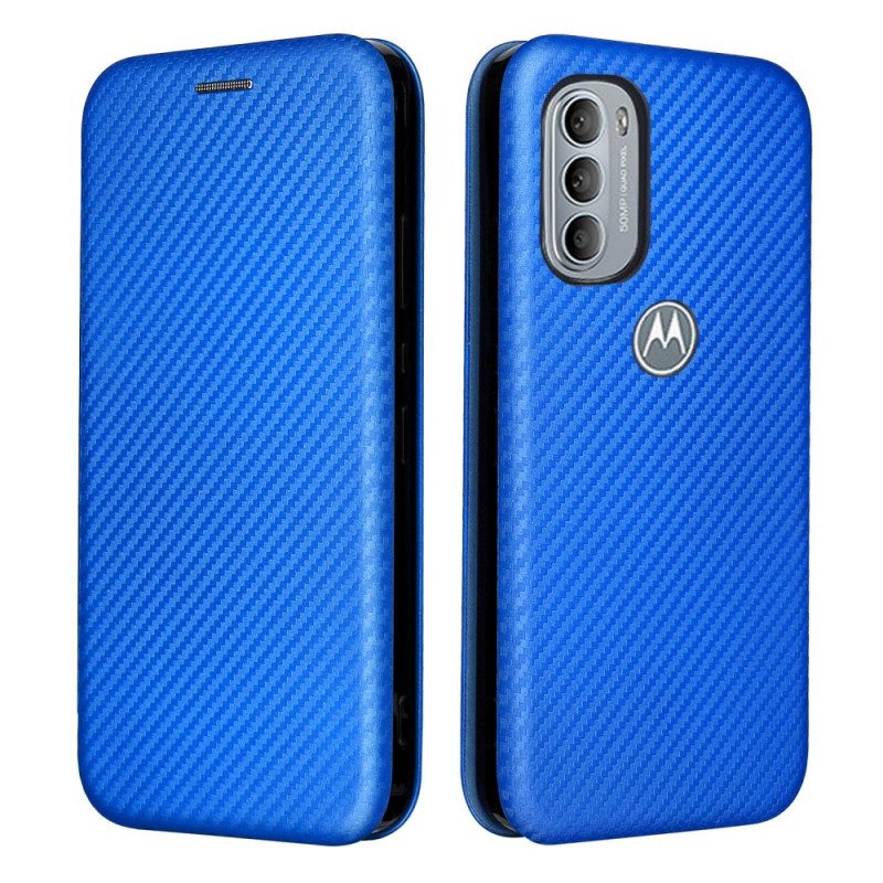 Puhelinkuoret Moto G41 / G31 Kotelot Flip Silikoni Hiili