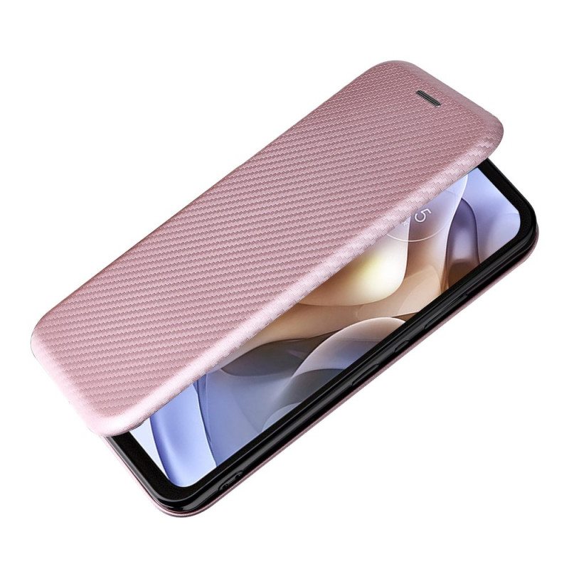 Puhelinkuoret Moto G41 / G31 Kotelot Flip Silikoni Hiili
