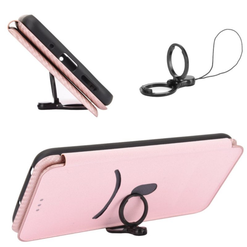 Puhelinkuoret Moto G41 / G31 Kotelot Flip Silikoni Hiili