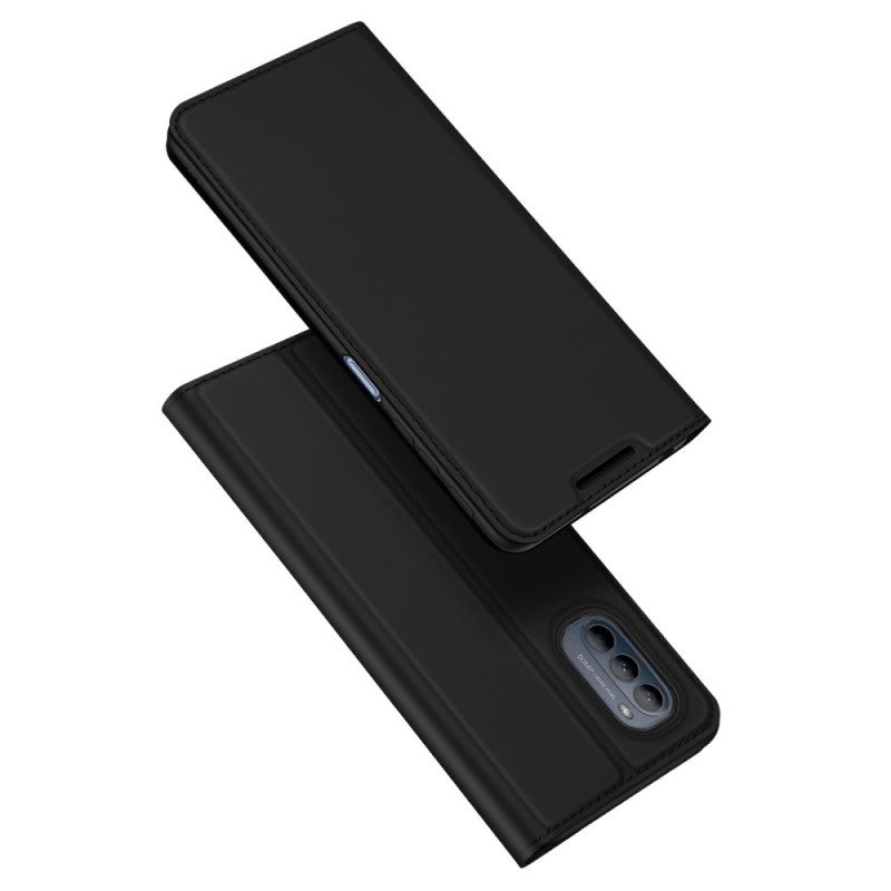 Puhelinkuoret Moto G41 / G31 Kotelot Flip Skin Pro Dux Ducis