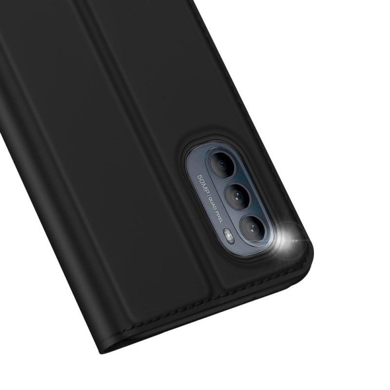 Puhelinkuoret Moto G41 / G31 Kotelot Flip Skin Pro Dux Ducis