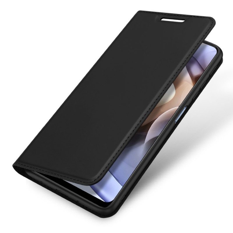 Puhelinkuoret Moto G41 / G31 Kotelot Flip Skin Pro Dux Ducis