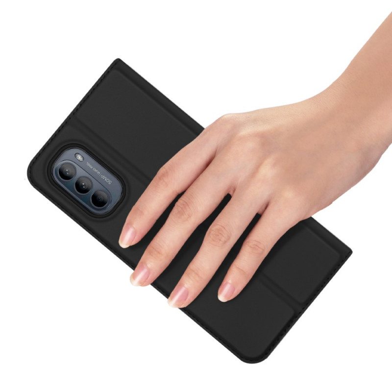 Puhelinkuoret Moto G41 / G31 Kotelot Flip Skin Pro Dux Ducis