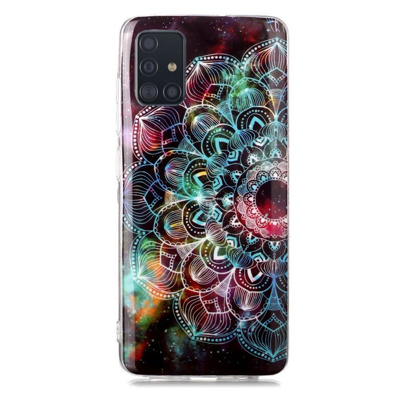 Case Samsung Galaxy A51 Fluoresoiva Kukkasarja