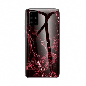 Case Samsung Galaxy A51 Kiiltävä Marmori