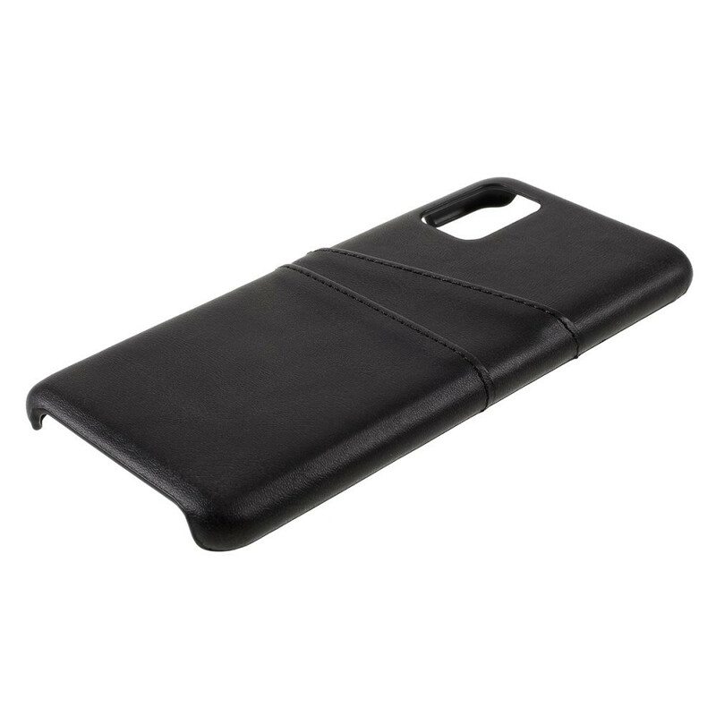 Kuori Samsung Galaxy A51 Kaksinkertainen Korttikotelo