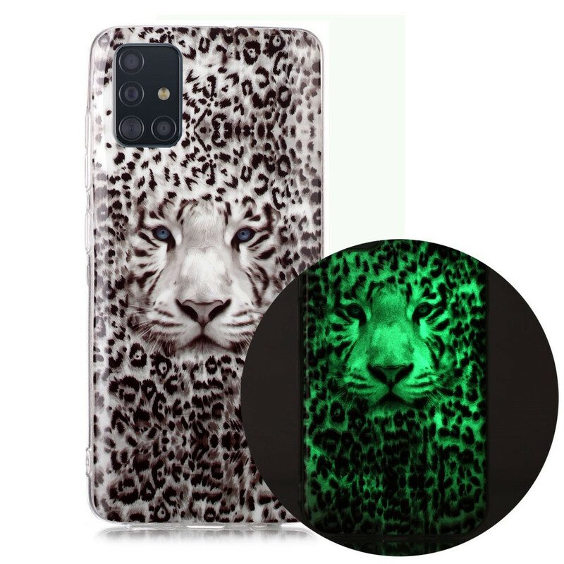 Kuori Samsung Galaxy A51 Leopardi Loisteputki