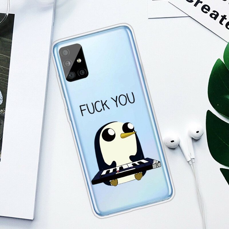 Kuori Samsung Galaxy A51 Pingviini Vittu Sinua