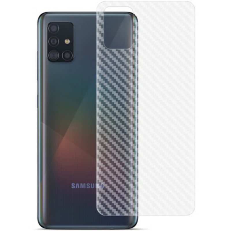 Selkäsuojakalvo Samsung Galaxy A51 Carbon Style Imak -Puhelimelle