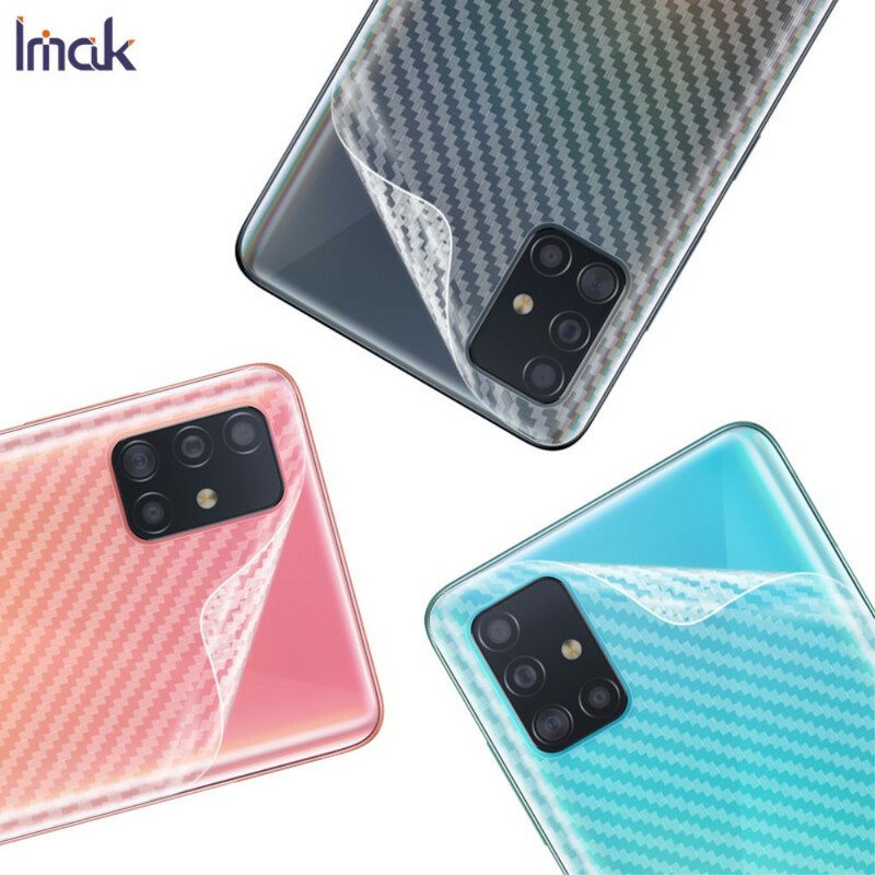 Selkäsuojakalvo Samsung Galaxy A51 Carbon Style Imak -Puhelimelle