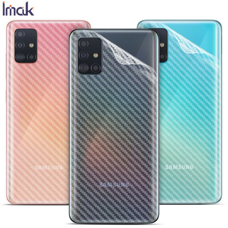 Selkäsuojakalvo Samsung Galaxy A51 Carbon Style Imak -Puhelimelle