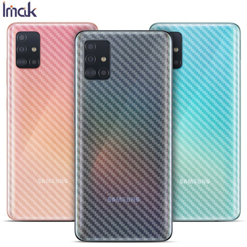 Selkäsuojakalvo Samsung Galaxy A51 Carbon Style Imak -Puhelimelle
