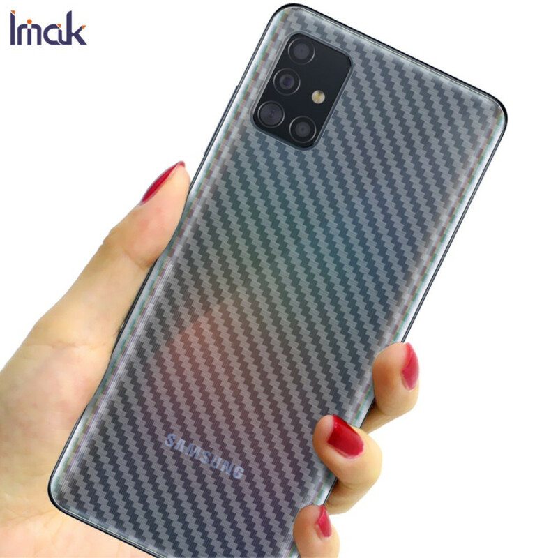 Selkäsuojakalvo Samsung Galaxy A51 Carbon Style Imak -Puhelimelle