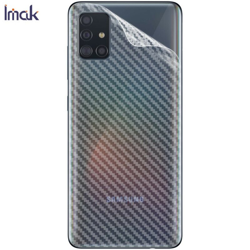 Selkäsuojakalvo Samsung Galaxy A51 Carbon Style Imak -Puhelimelle