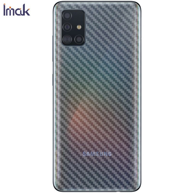 Selkäsuojakalvo Samsung Galaxy A51 Carbon Style Imak -Puhelimelle